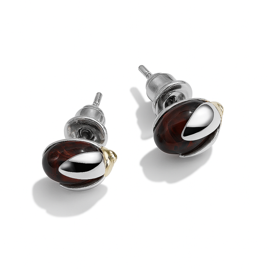 Stud Earrings “Scarab”