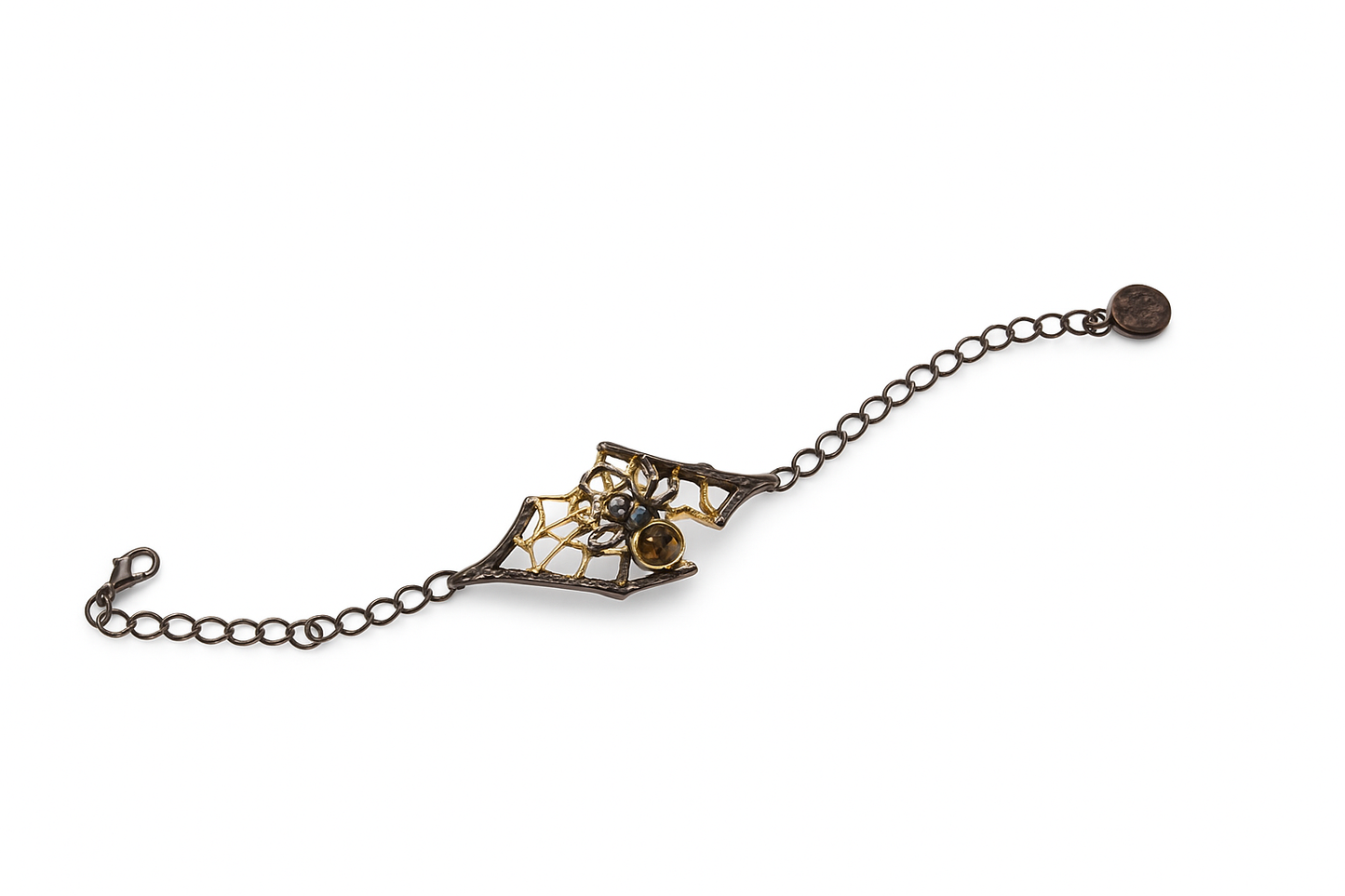 Amber Spider Bracelet