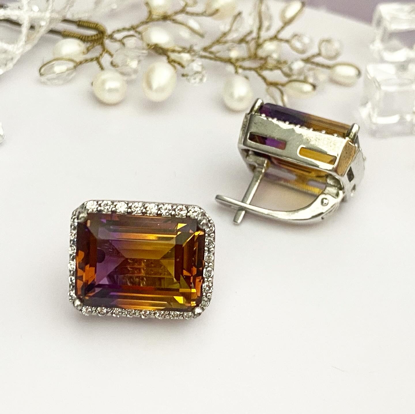 Earrings with a Sparkle