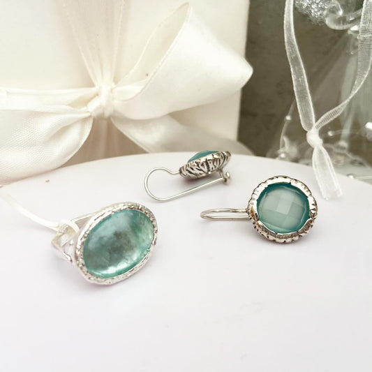 Set "Rome" – Earrings and Ring