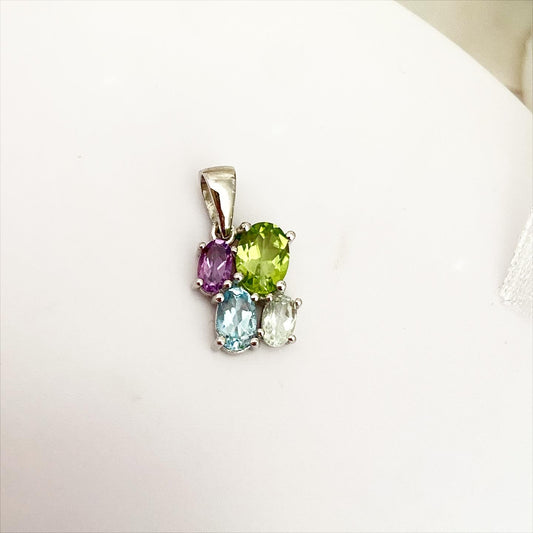 Vibrant Pendant "Rainbow Scatter"