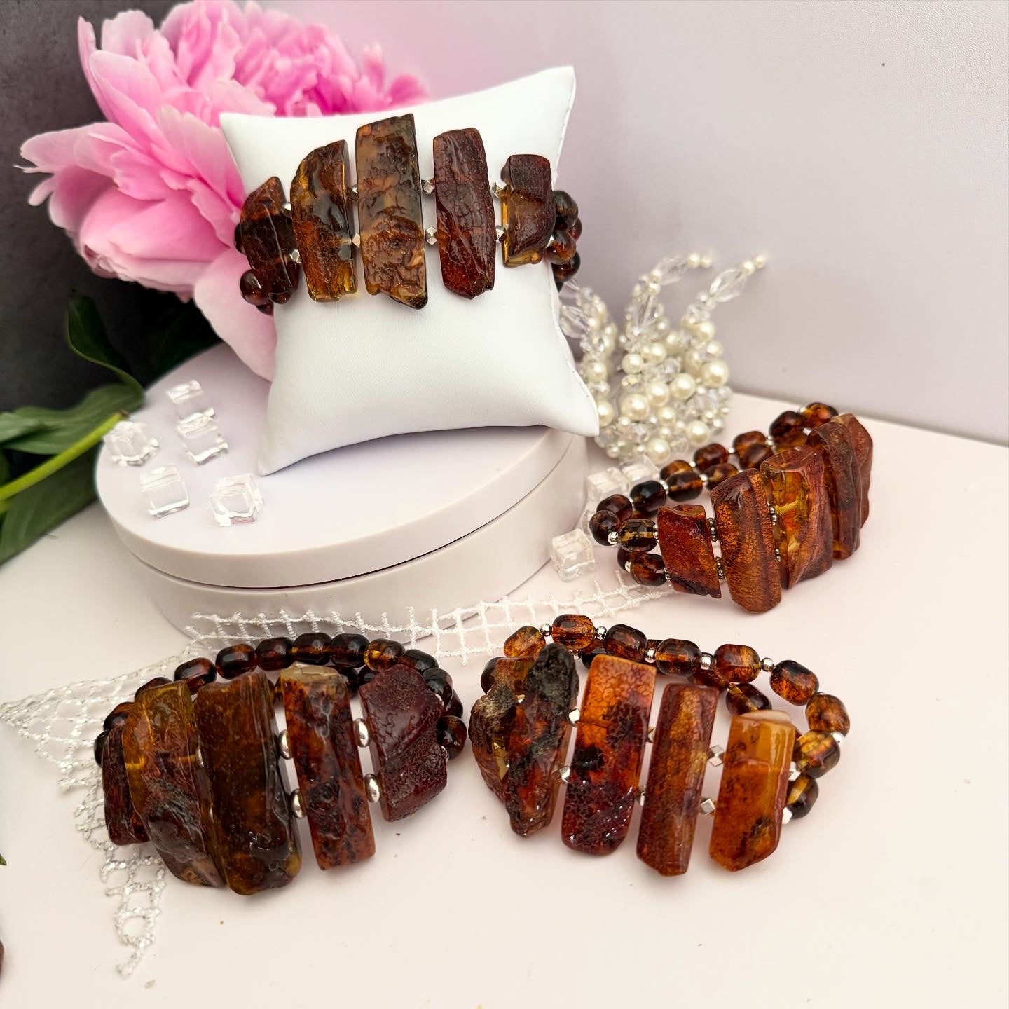 Amber Bracelet “Boho Spirit”