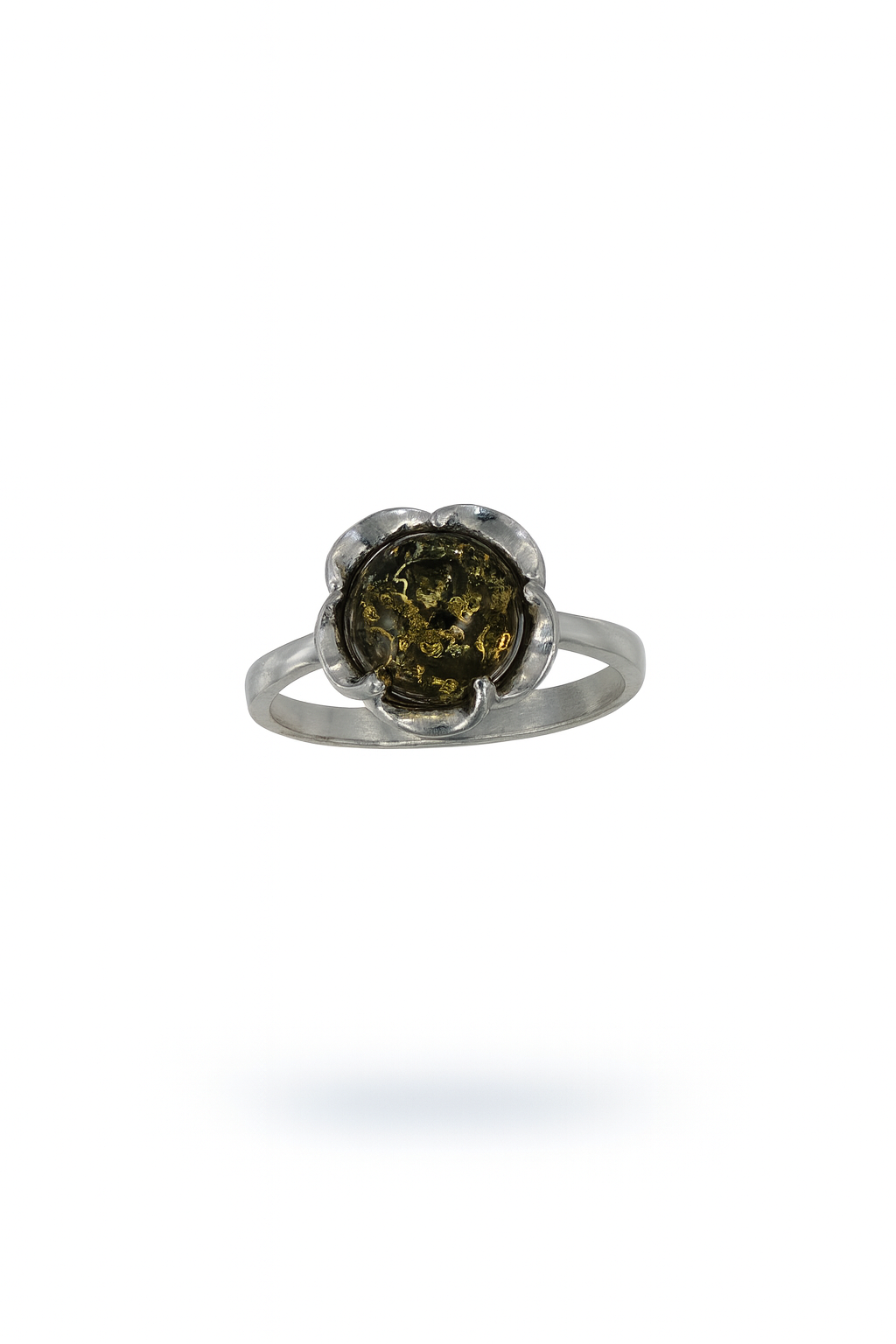 Amber Bloom Ring
