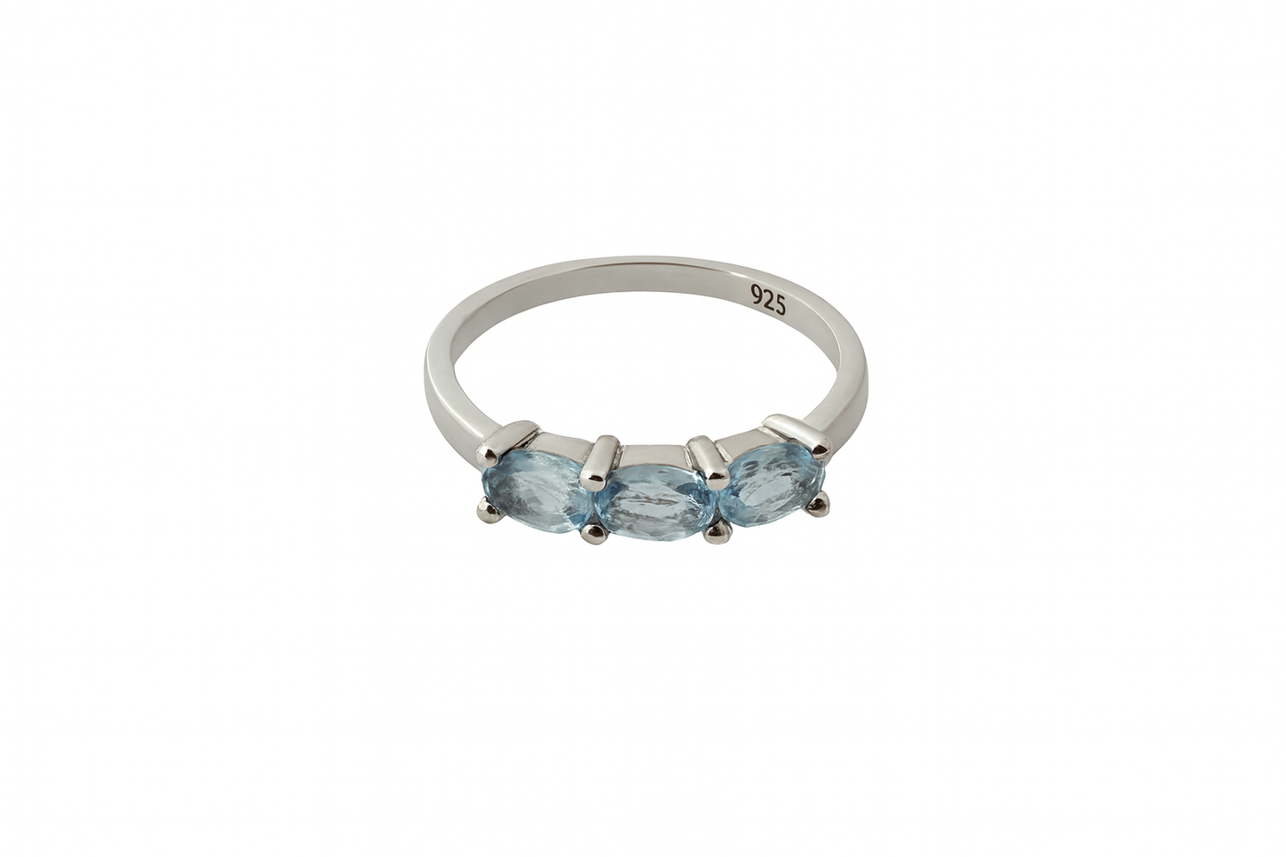 Sky Whisper Set – Sterling Silver & Sky Blue Topaz Jewelry