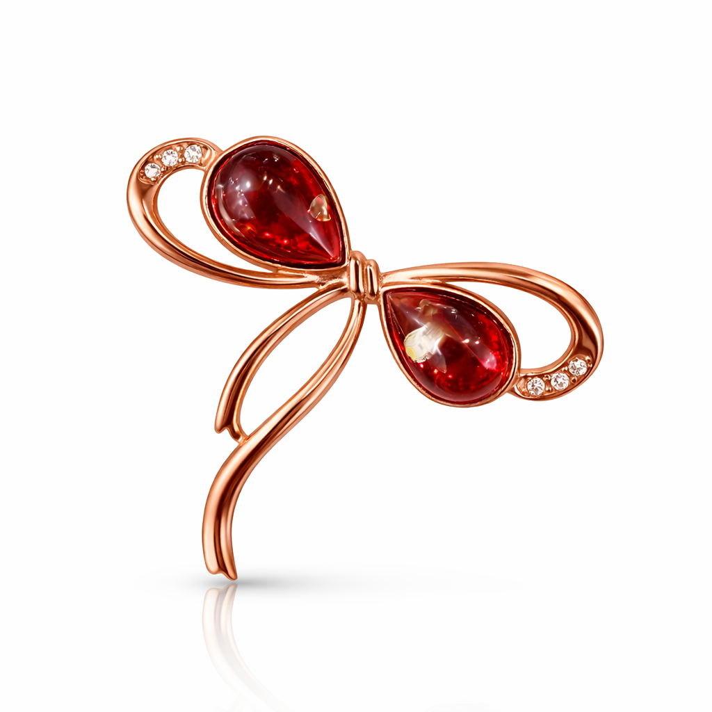 סיכת קשת ענבר