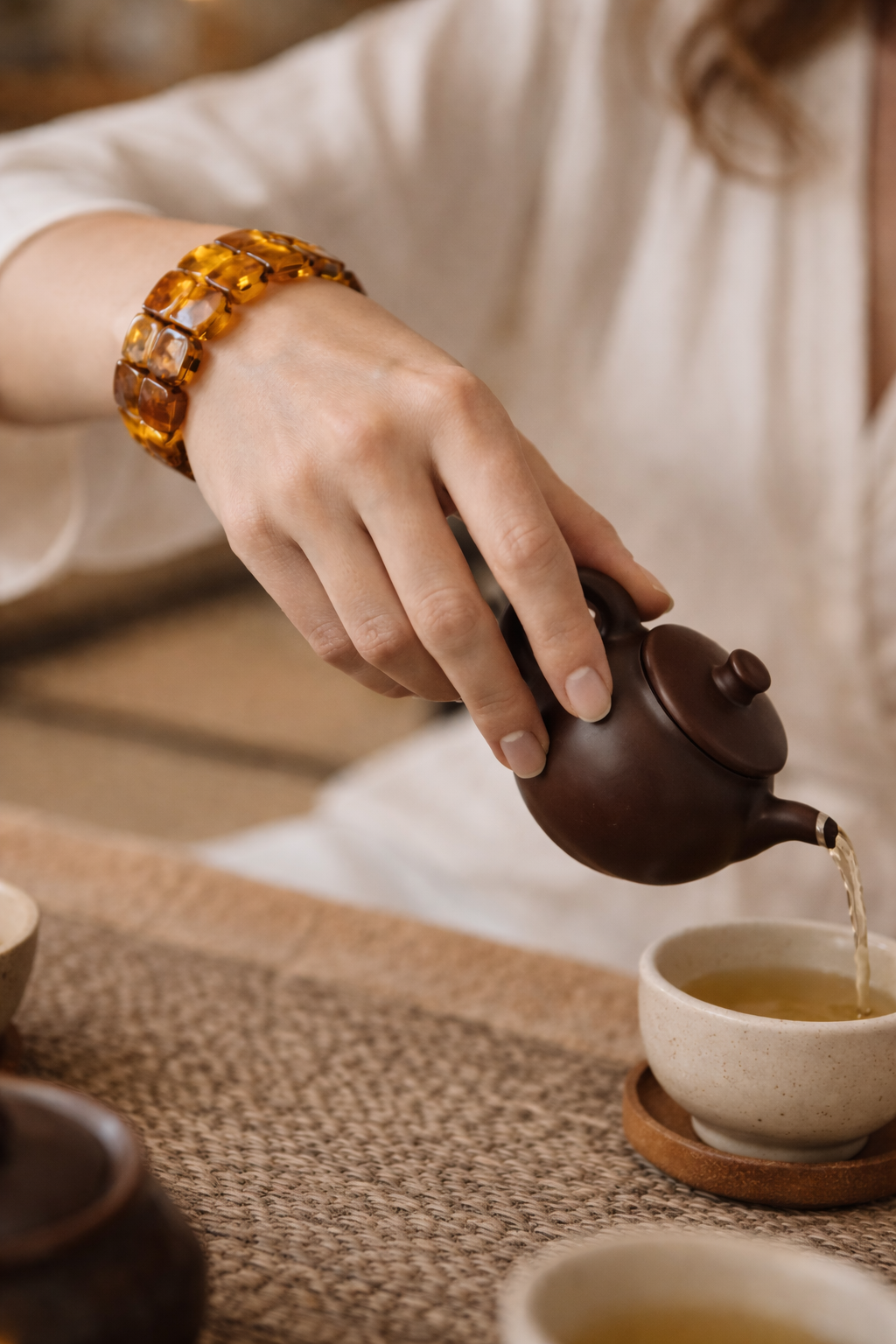 Classic Amber Bracelet – Baltic Amber | Handmade