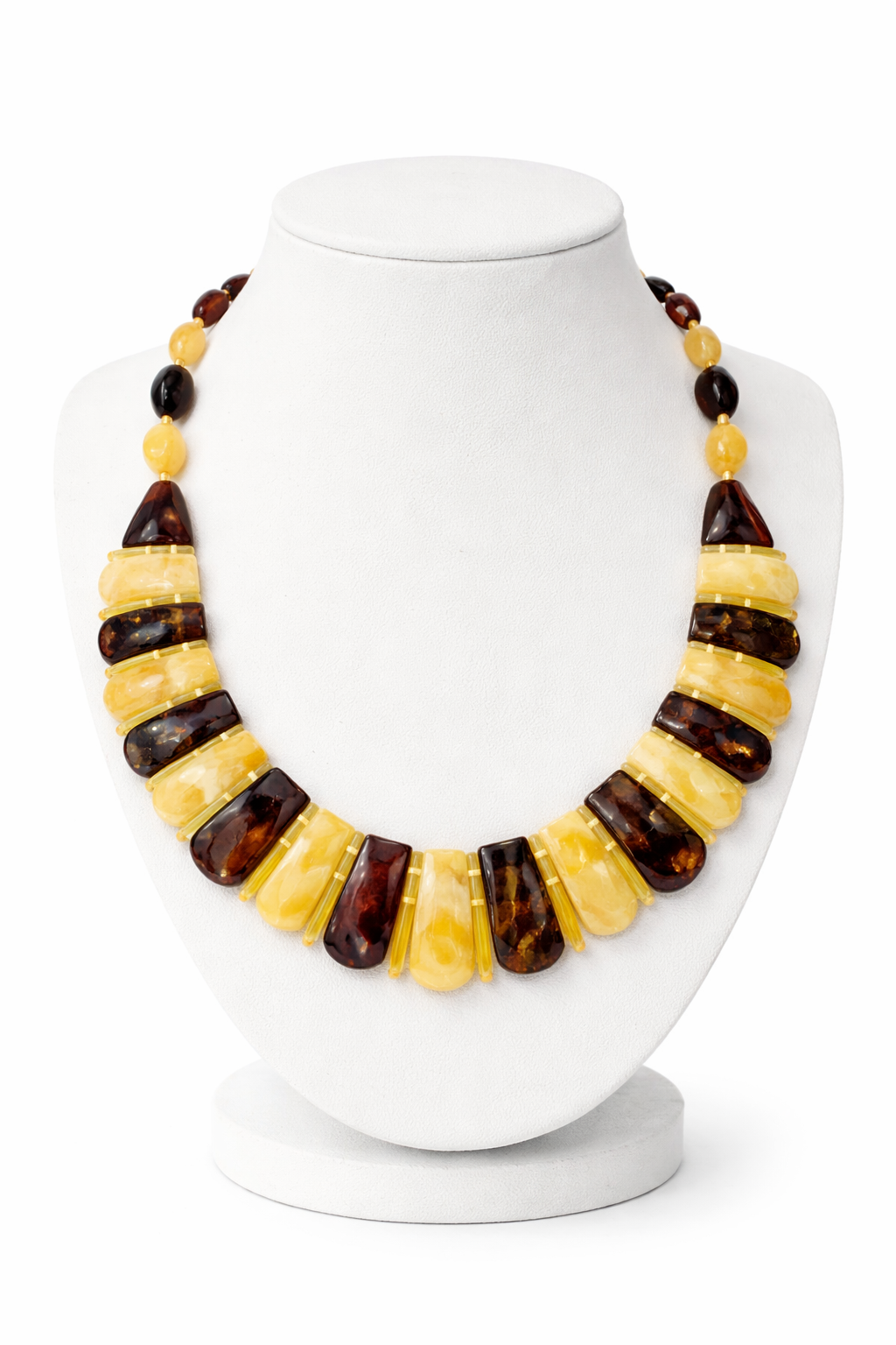 Cleopatra Necklace – Baltic Amber | Handmade