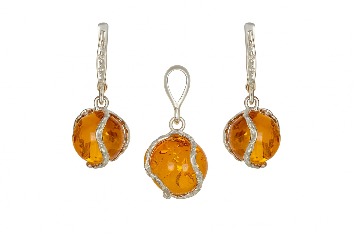Amber Sphere Set