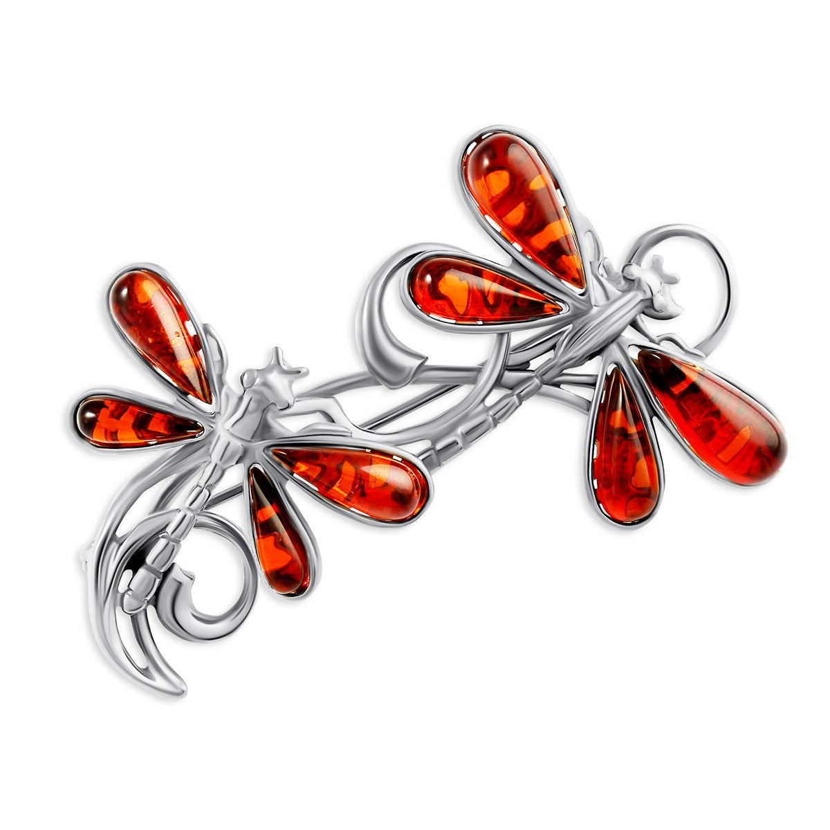 סיכת ענבר דואו שפירית