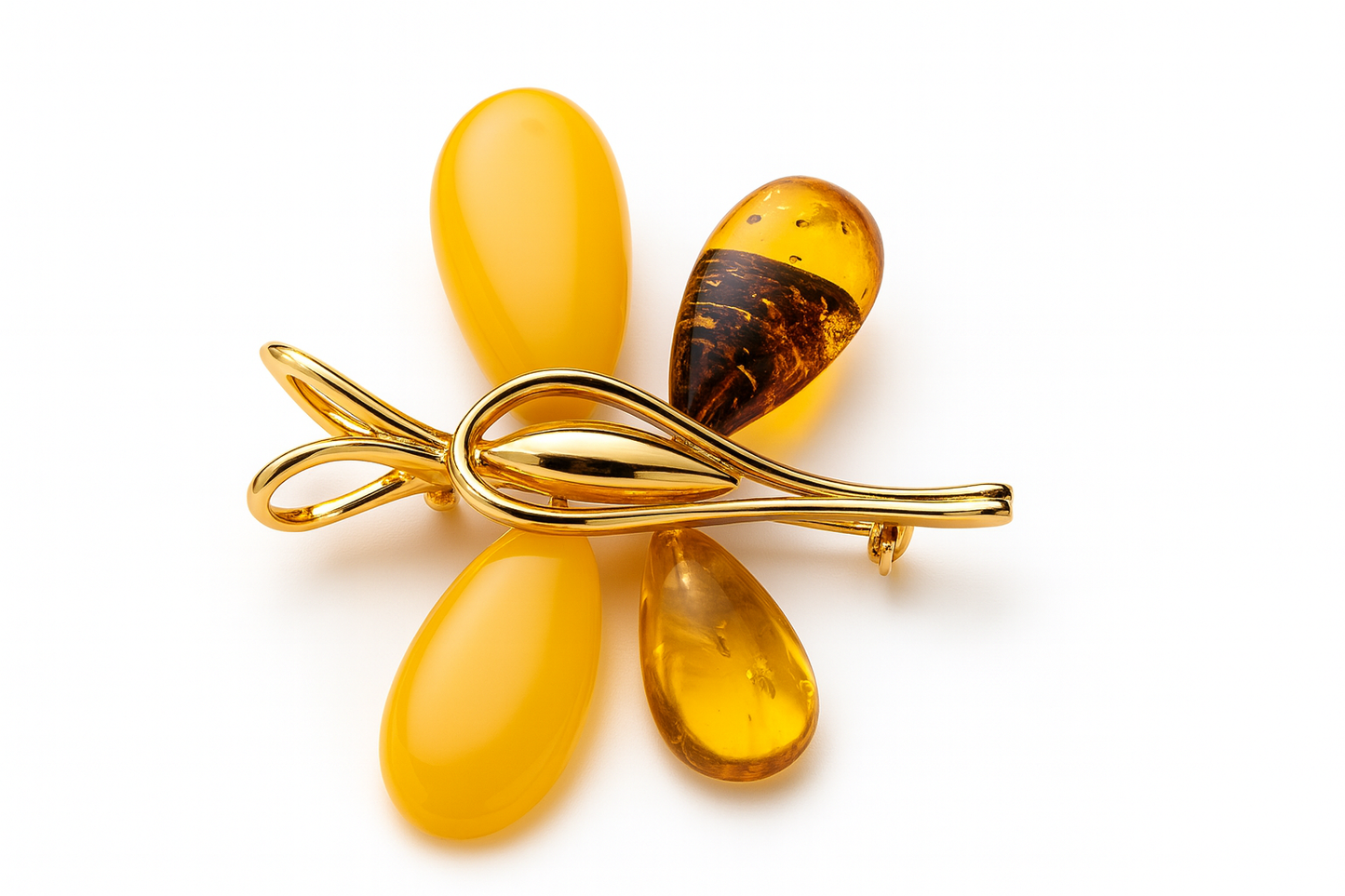 תליון סיכה אמבר בלום