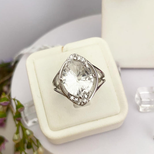 White Quartz Ring “Purity”