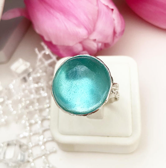 Roman Glass Ring “Mosaic”