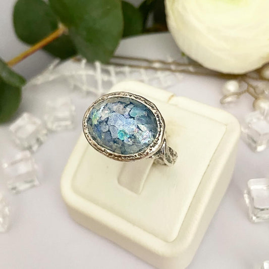 Roman Glass Pendant “Mosaic”