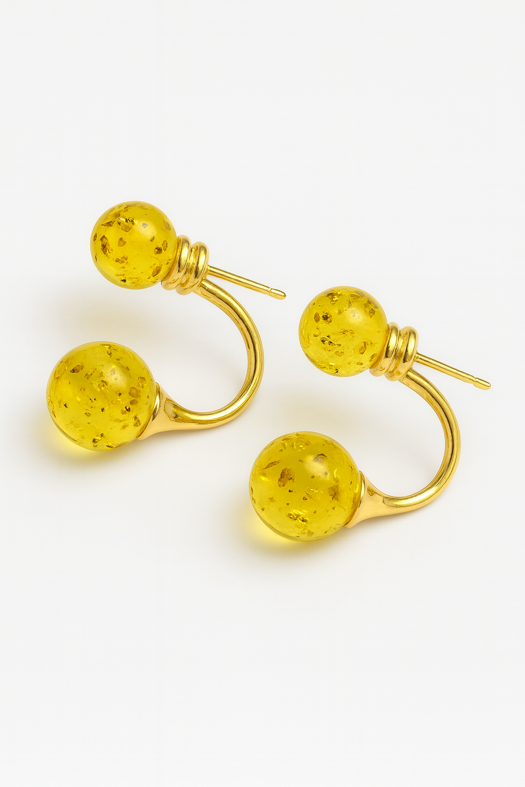 Серьги Amber Duet