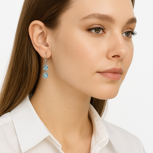 Elegant earrings  — “Crystal Collection”