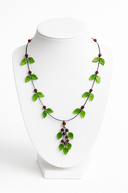 שרשרת מפל עלים קריביים