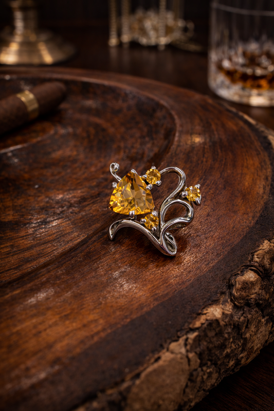 Golden Bloom Brooch