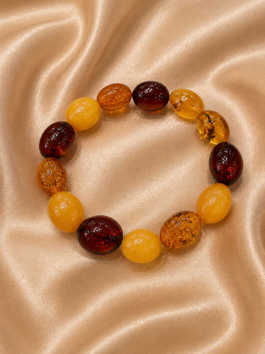 Amber Olive Bracelet