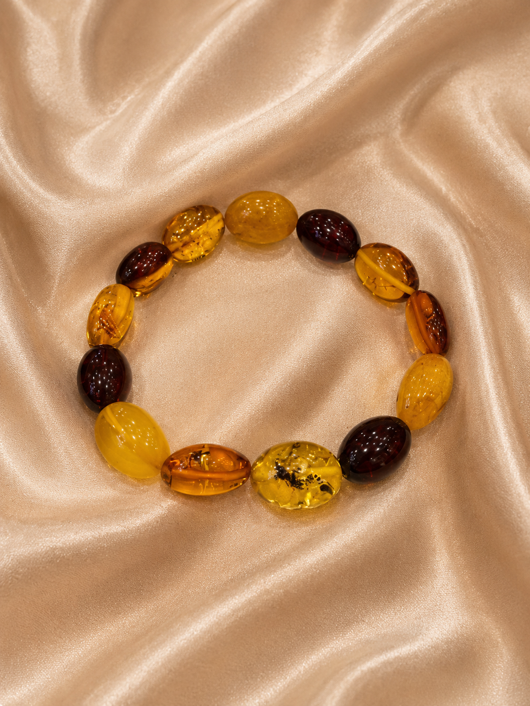 Amber Olive Bracelet