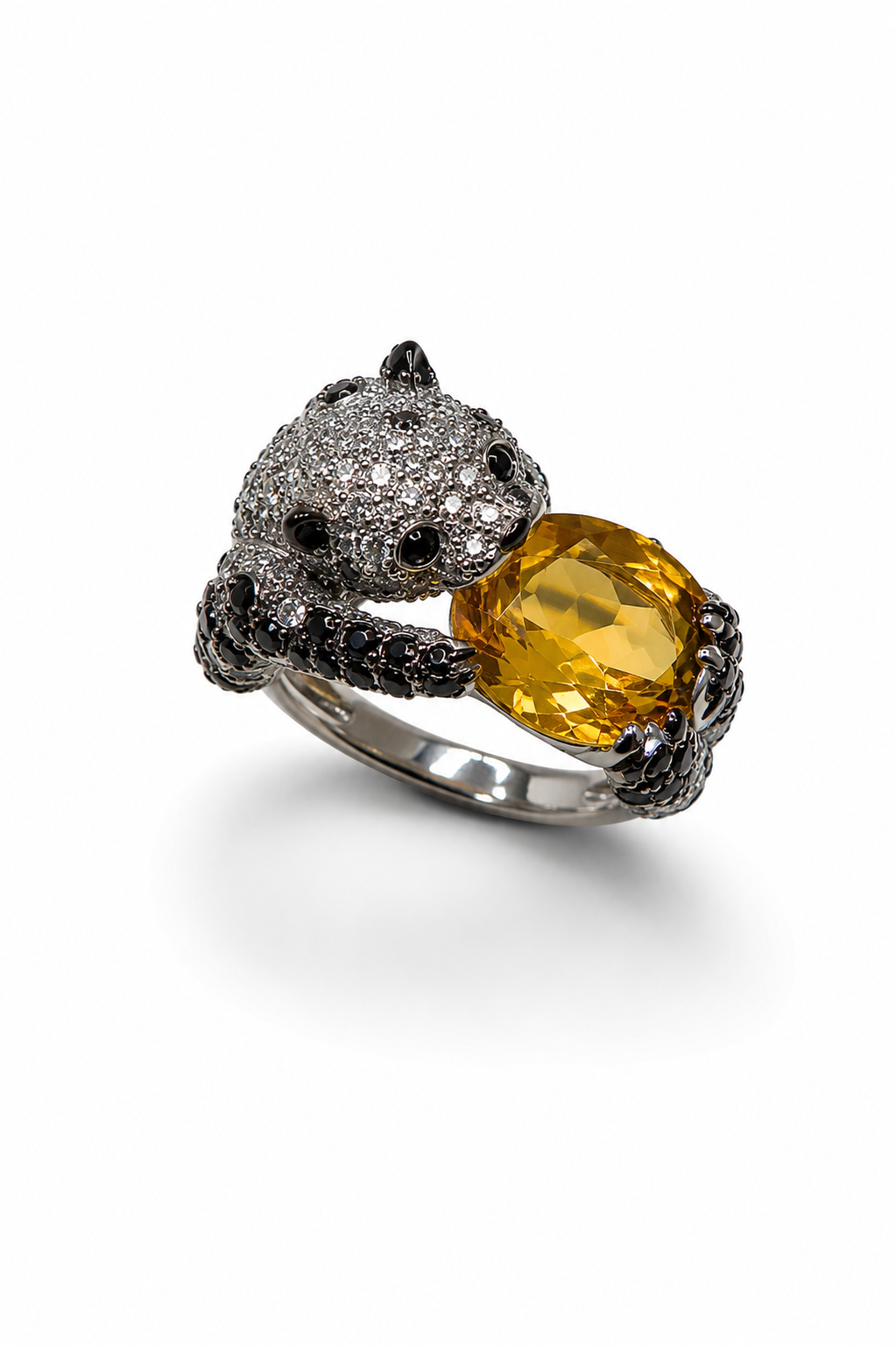 Animal Couture — Panda's Treasure Ring