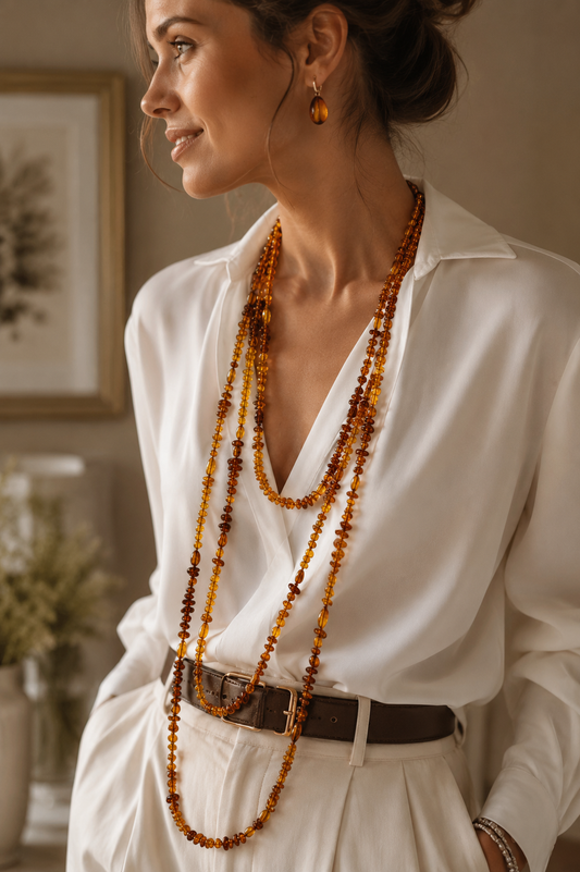 Amber Fairytale Necklace