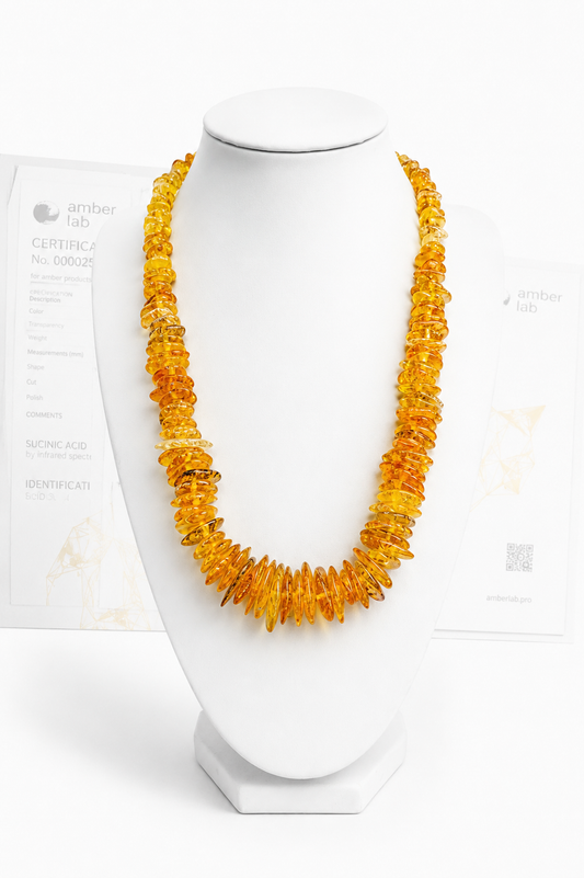 Amber Fairy Tale Necklace