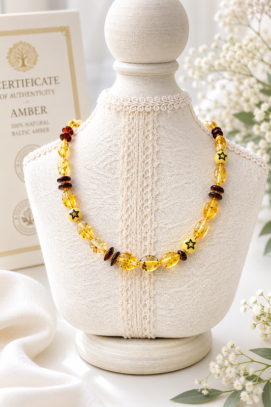 Amber Children's Baltic Amber Necklace