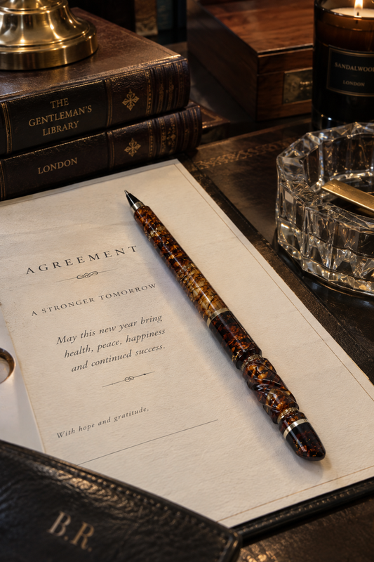 Handmade Baltic Amber Pen