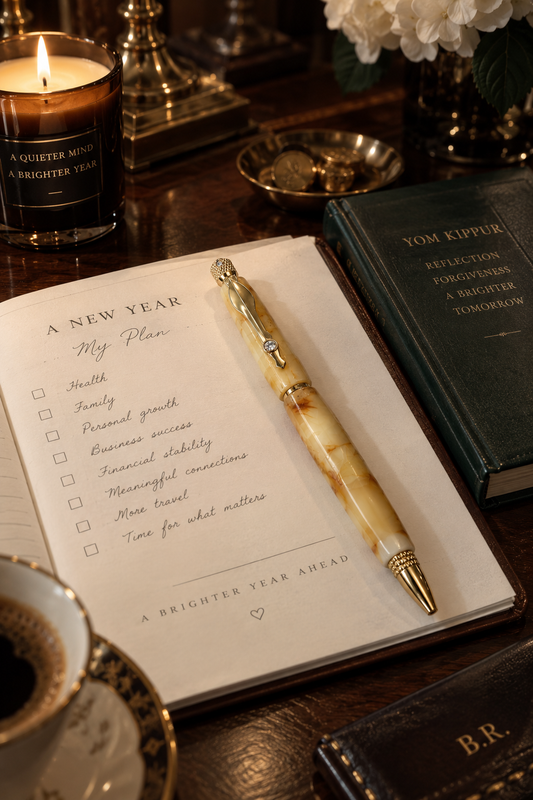 Luxury Handmade Baltic Amber Pen