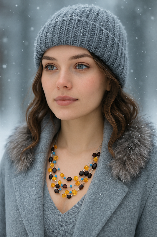 שרשרת Baltic Harmony רב-גדילית