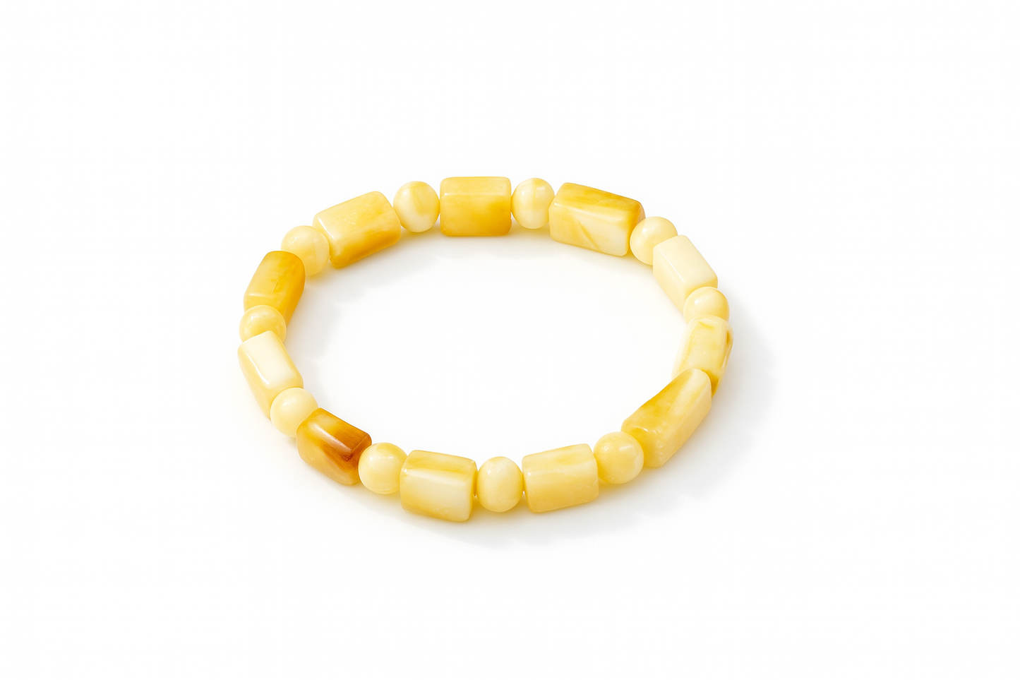 Браслет из натурального балтийского янтаря
