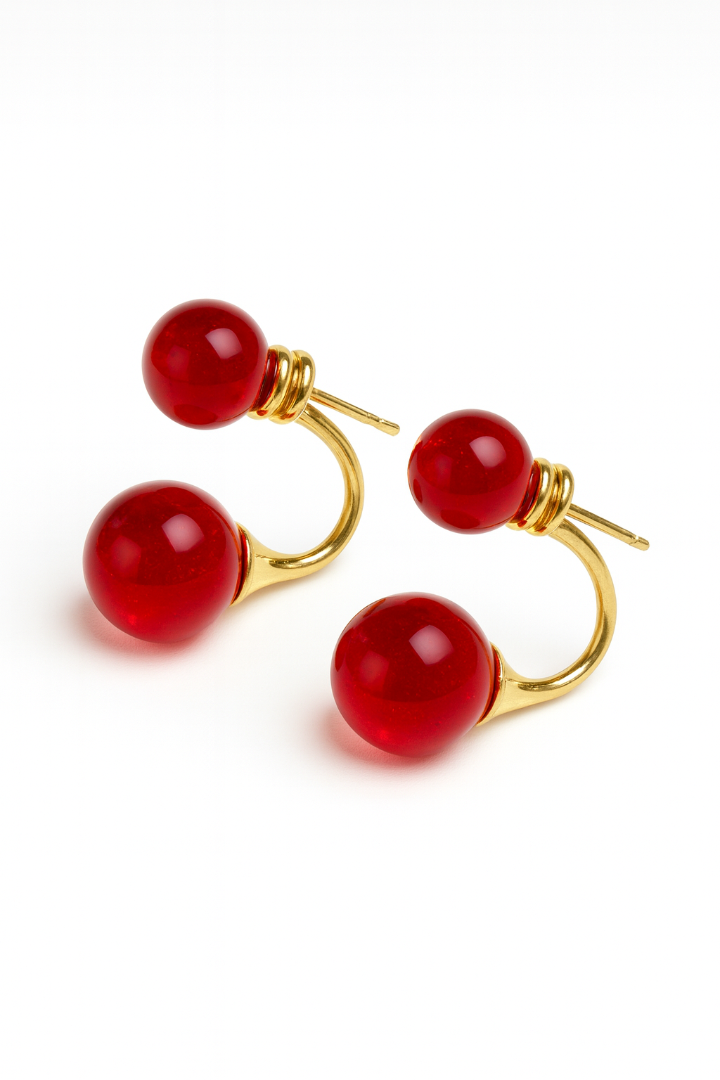 Amber Duet earrings