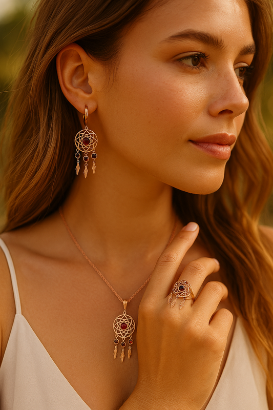 Dreamcatcher Amber Set